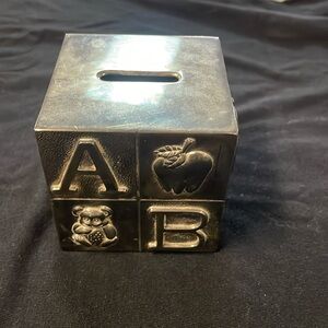 Silver Plated Alphabet Animal Bank Hong Kong
